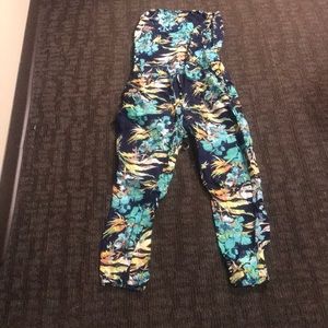 Floral jumpsuit